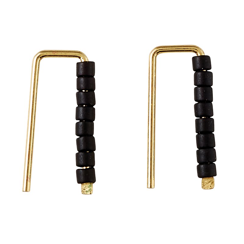 Chemistry Earrings Carbon