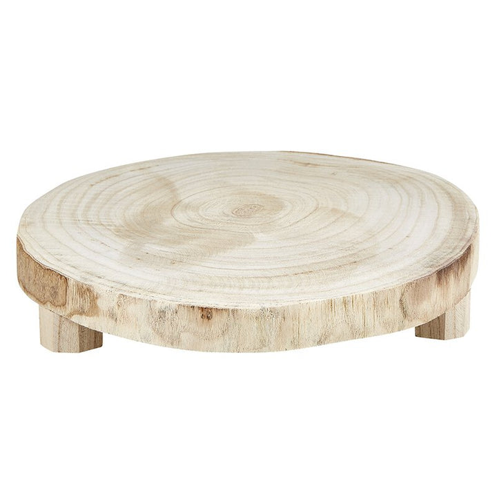 Wood Riser Mediwm - Paulownia Natural