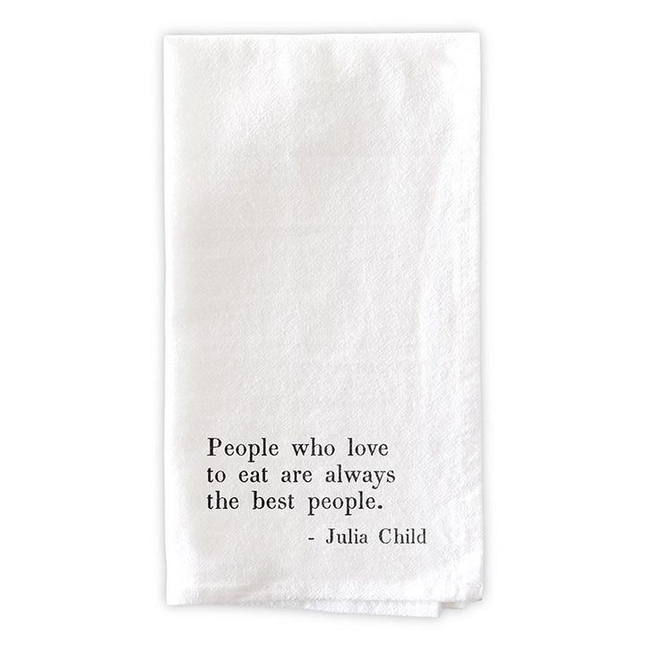 Napkin Set - People Who Love To Eat Set/4