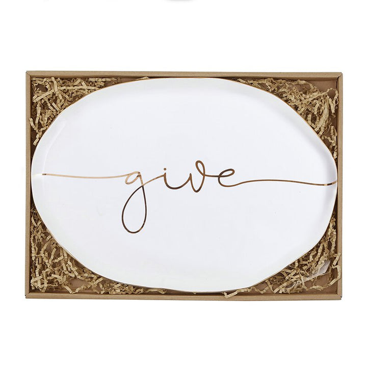 Ceramic Tray - Give
