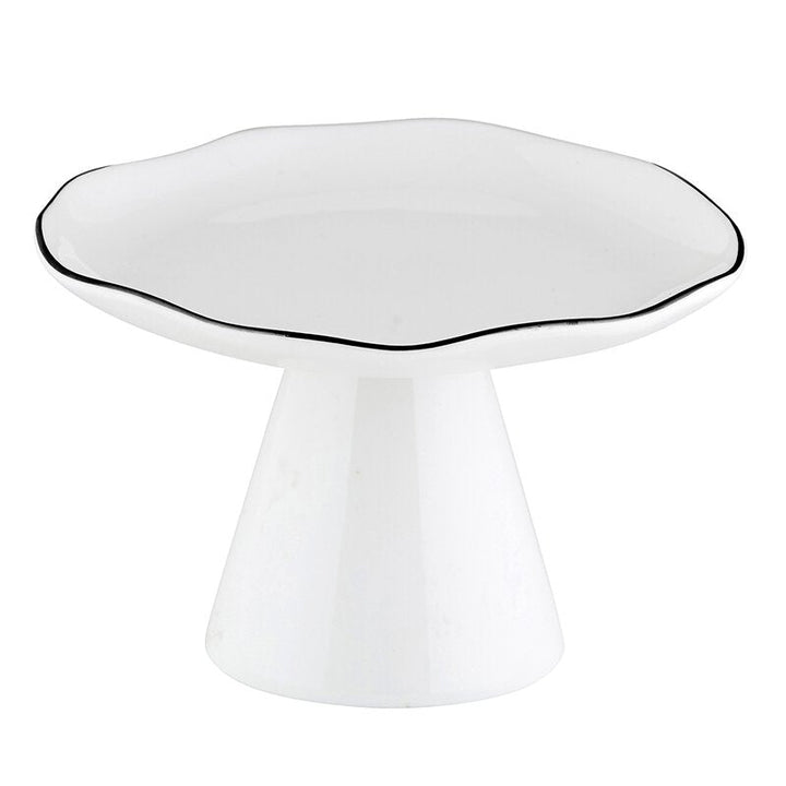 Pedestal Tray SML - Black Rim