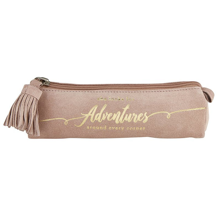 Pouch Suede Leather - Adventures