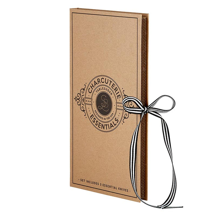 Cardboard Book Set - Charcuterie Essentials