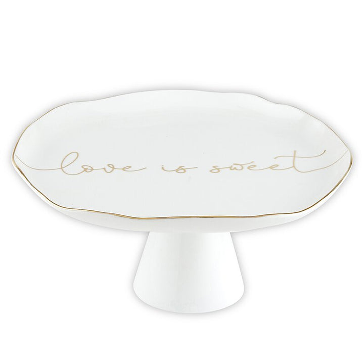 Ceramic Cake Stand - Love is Sweet