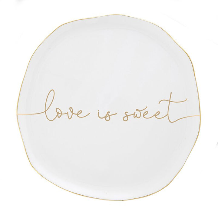 Ceramic Cake Stand - Love is Sweet