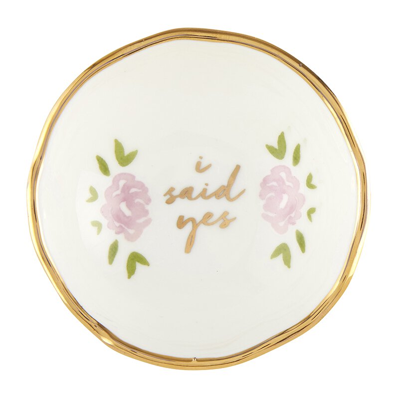 Jewelry Dish - I Said Yes