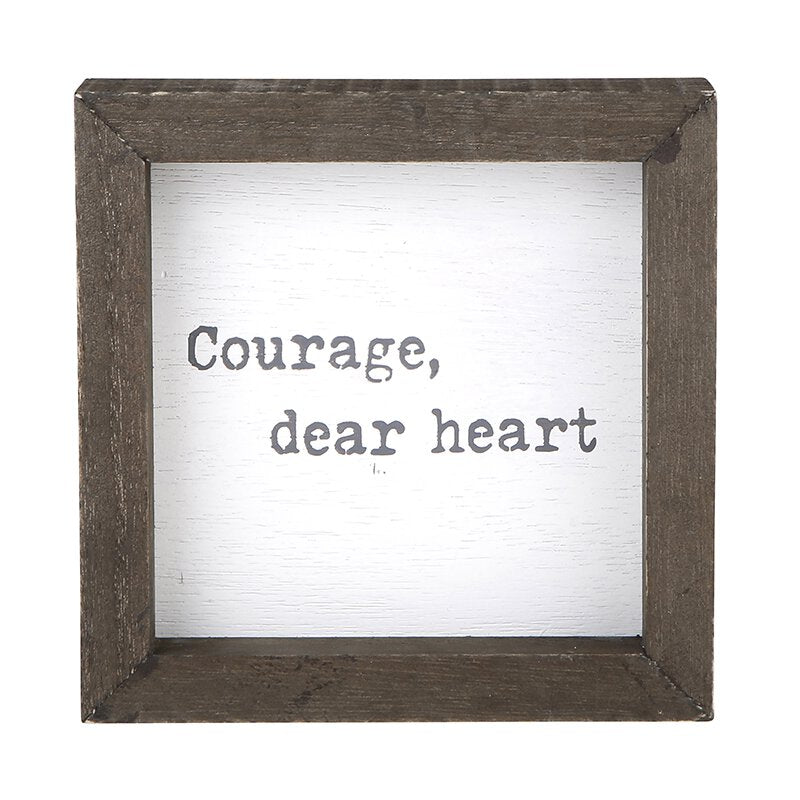 Word Board- Courage, Dear Heart