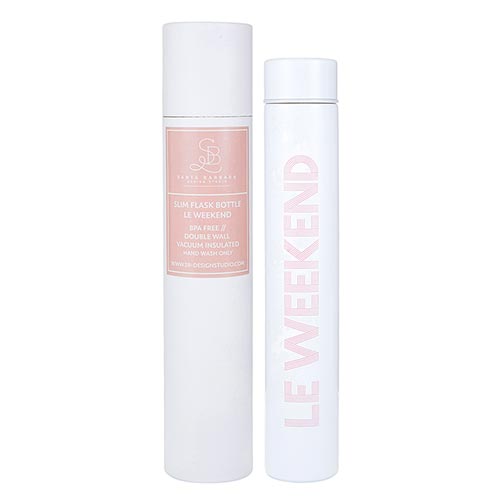 Flask Bottle - Le Weekend