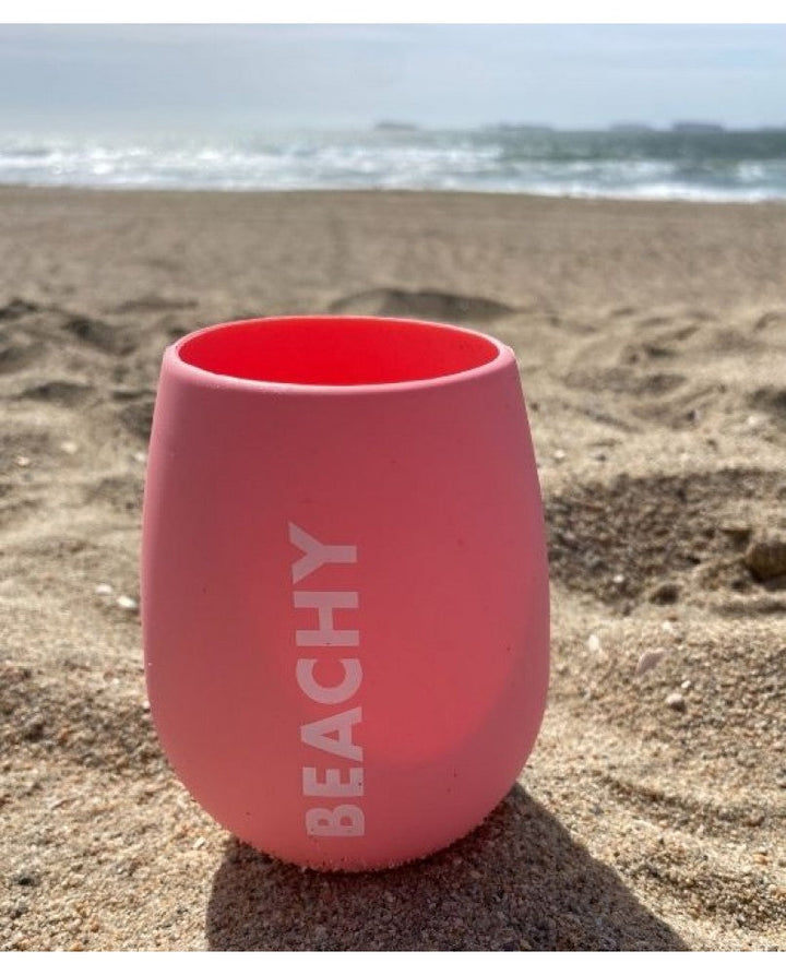 Silicone Wine Glass - Beachy