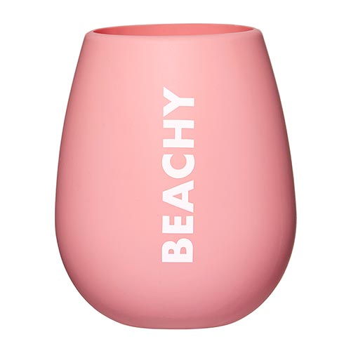 Silicone Wine Glass - Beachy