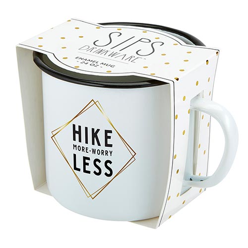 Enamel Mug-Hike More