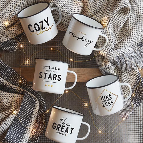 Enamel Mug-Hike More