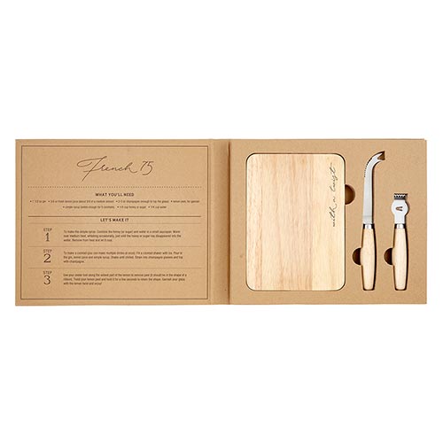 Cardboard Book Set - Cocktail Garnish