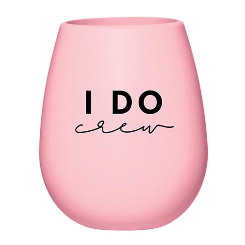 Silicone Wine Glass-I Do Crew