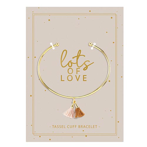 Tassel Cuff Bracelet Lots Of Love