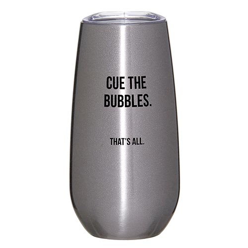 Champagne 170ML Tumbler-Cue The Bubbles