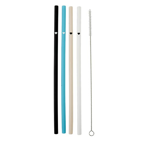 Thats All Silicone Straw Set