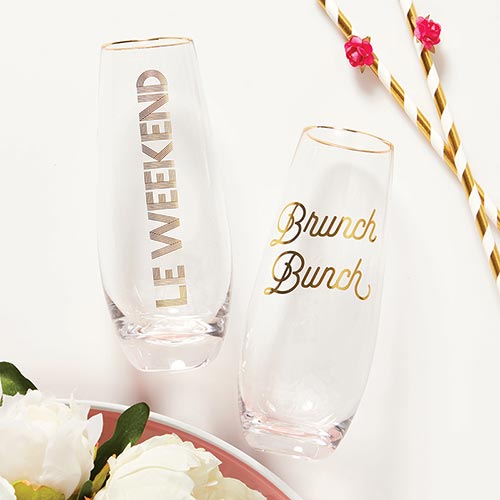 Champagne Glass - Le Weekend