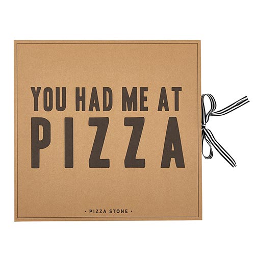 Cardboard Book Set - You Had Me At Pizza