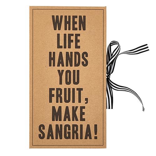 Cardboard Book Set - Sangria Set