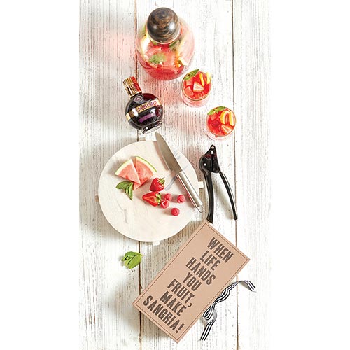 Cardboard Book Set - Sangria Set