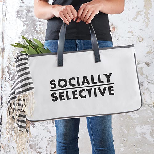 Canvas Tote - Socially Selective