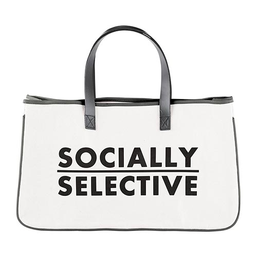 Canvas Tote - Socially Selective