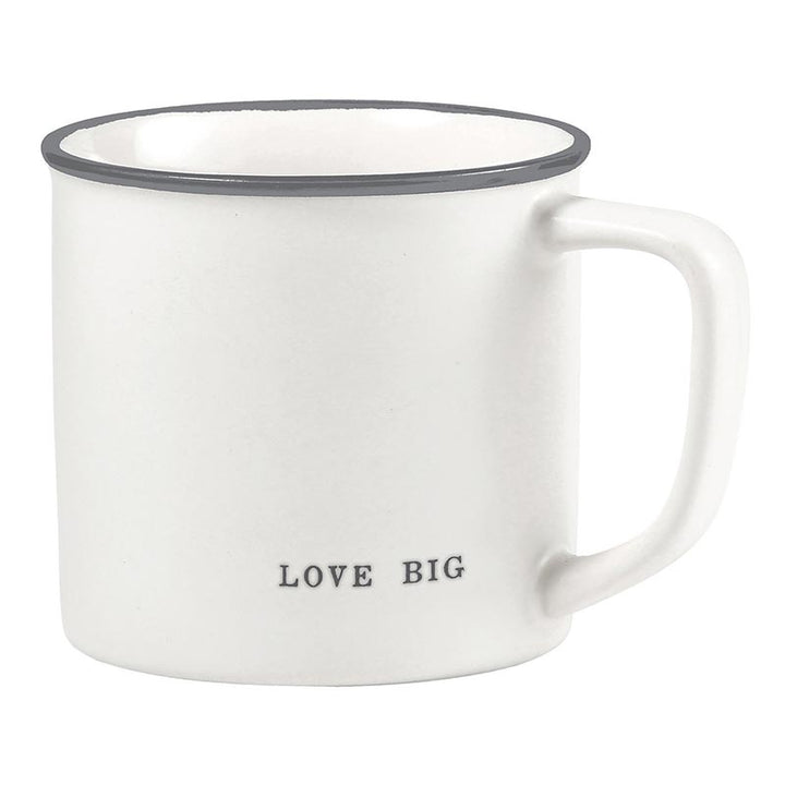 Face To Face Coffee Mug - Love Big
