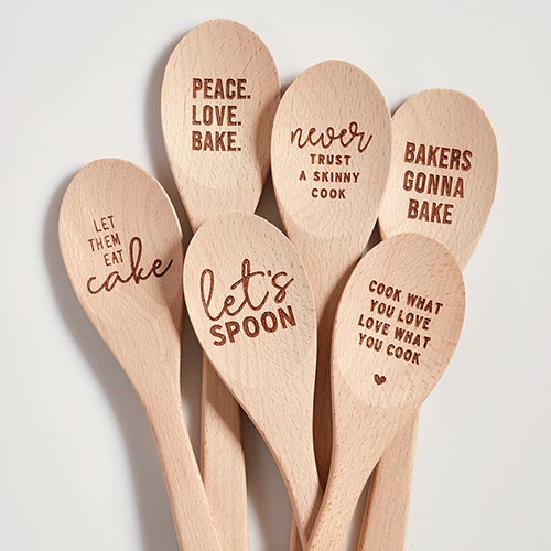 Wooden Baking Spoons - Let's Spoon