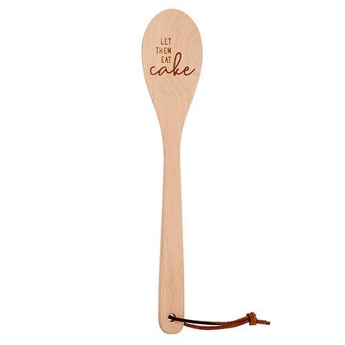 Wooden Baking Spoons - Let Them Eat Cake
