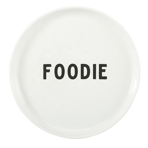 Ceramic Dish Set of 3 Foodie