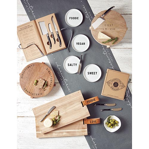 Ceramic Dish Set of 3 Foodie
