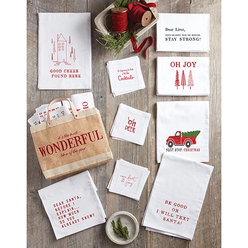 Thirsty Boy Teatowel - Be Good Or