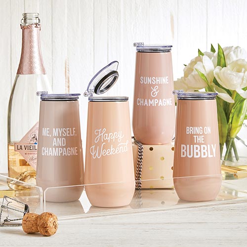 Champagne Tumbler-Sunshine