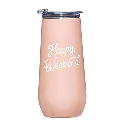 Champagne Tumbler-Weekend