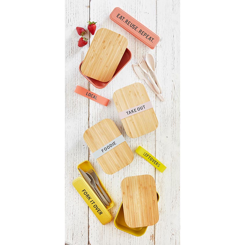 Bamboo Lunch Box Takeout