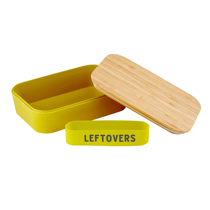 Bamboo Lunch Box Leftovers