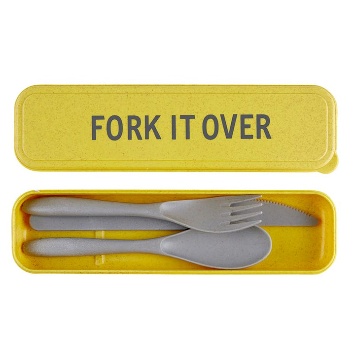 Re-Usable Cutlery Set Fork It Over