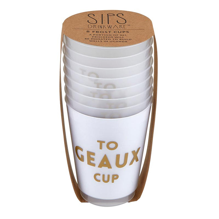 Frost Cups-To Geaux 8pk