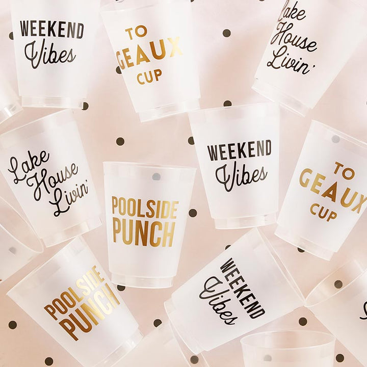 Frost Cups-To Geaux 8pk