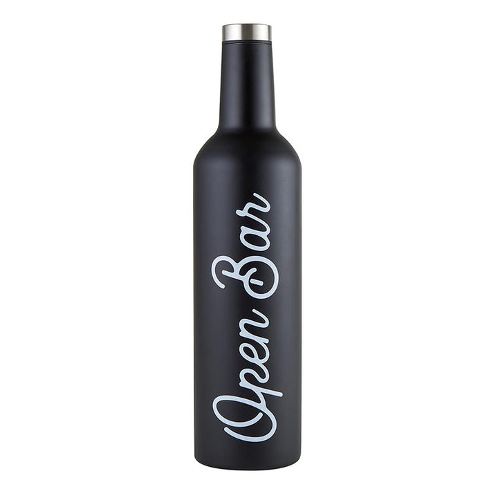 SS Wine Bottle - Open Bar