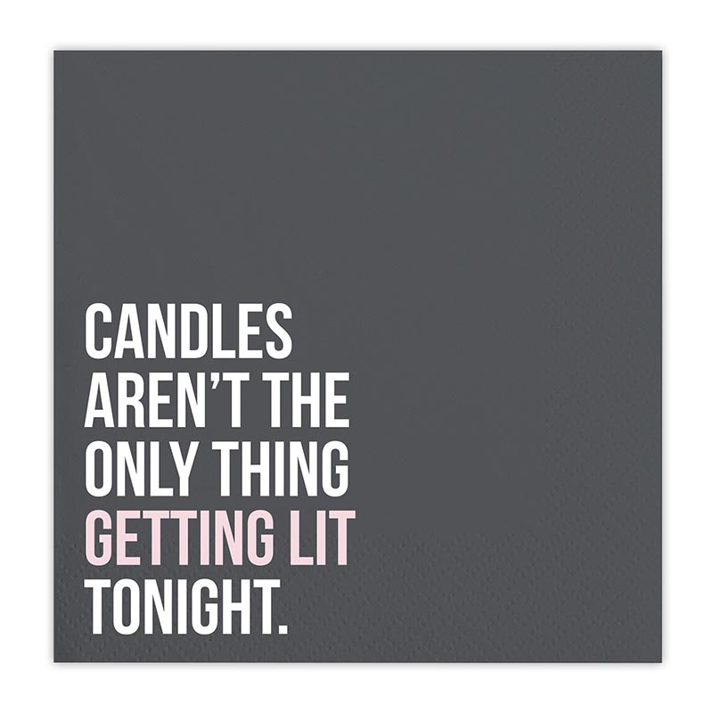 Cocktail Napkins - Get Lit