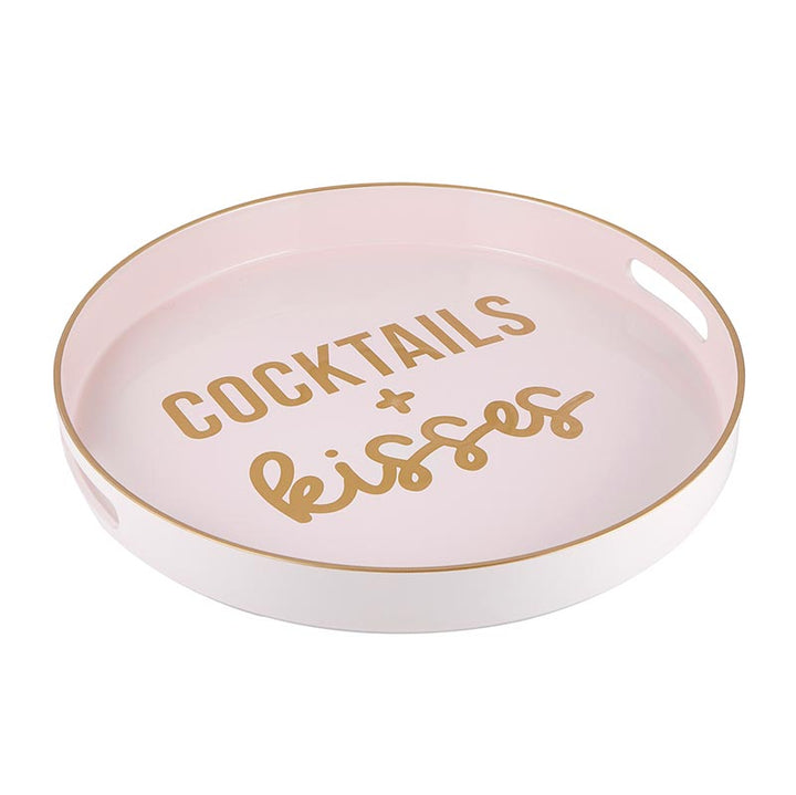 Bar Tray - Cocktails + Kisses