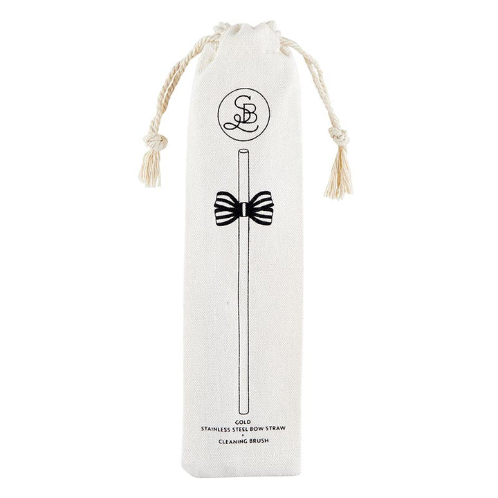 Bow Straw - Gold
