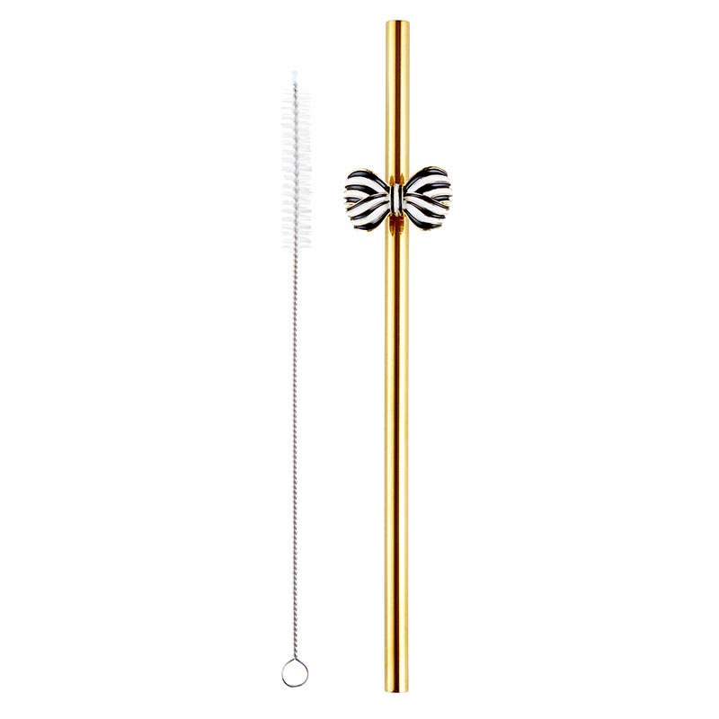Bow Straw - Gold
