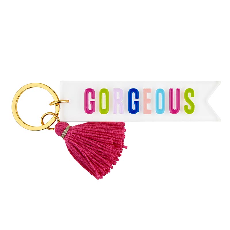 Acrylic Key Tag - Gorgeous