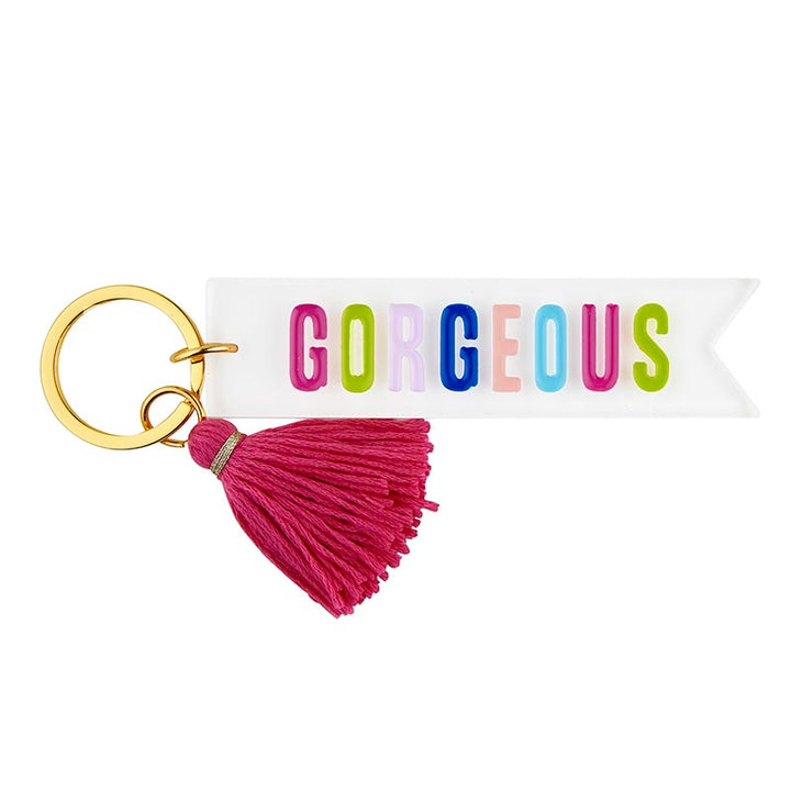 Acrylic Key Tag - Gorgeous