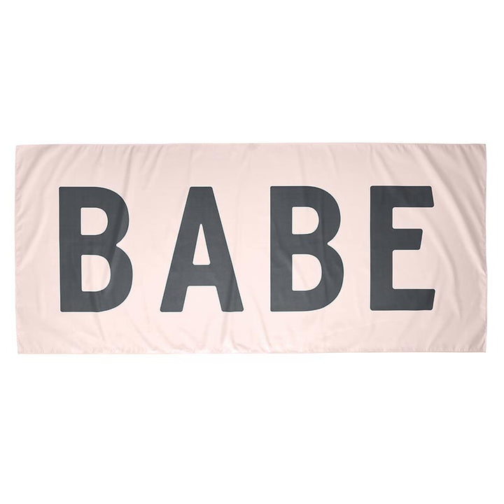Quick Dry Oversized Beach Towel  - Babe