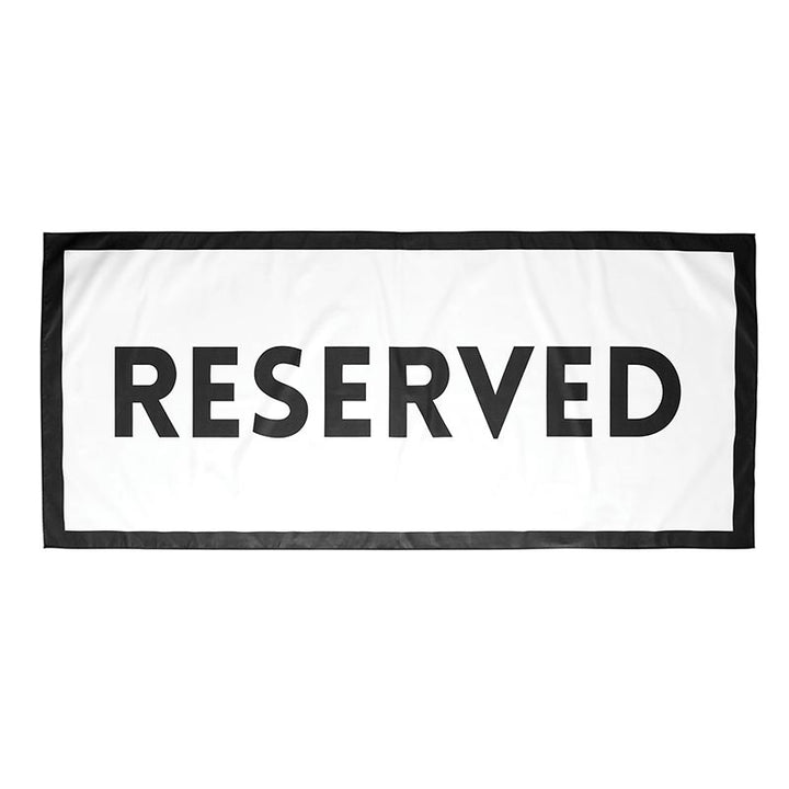 Quick Dry Oversized Beach Towel  - Reserved
