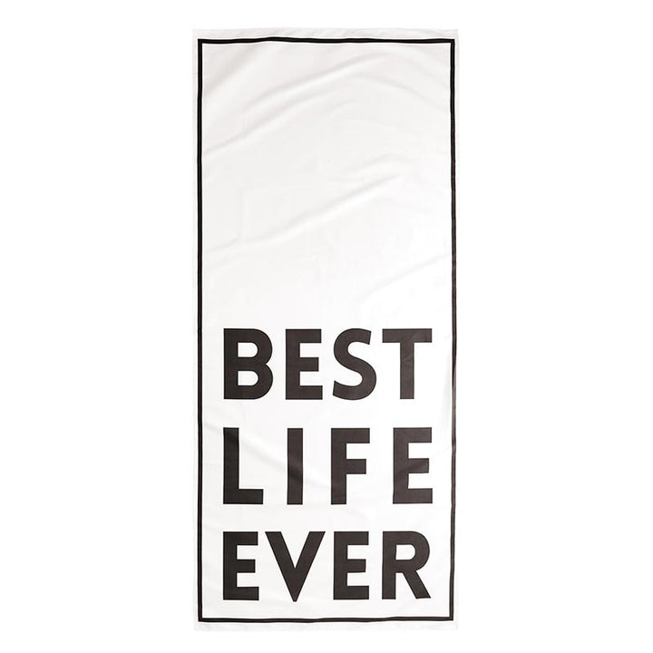 Quick Dry Oversized Beach Towel  - Best Life Ever